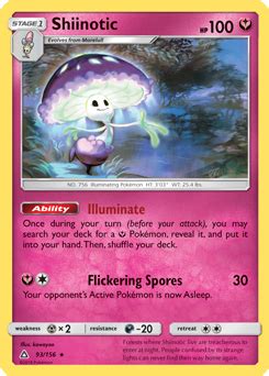 pokemon illuminate|shiinotic pokemon.
